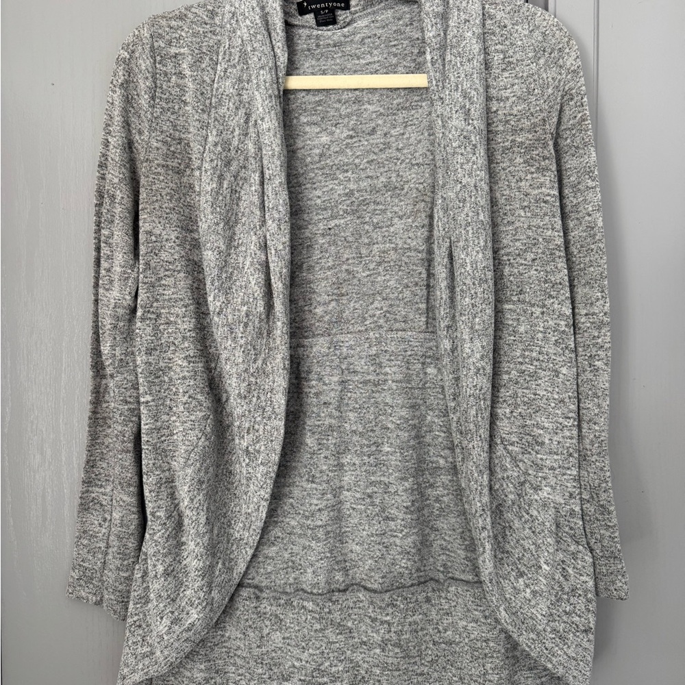 Forever 21 Heather Gray Cardigan
